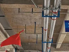 昔阳管廊支架的安装方法